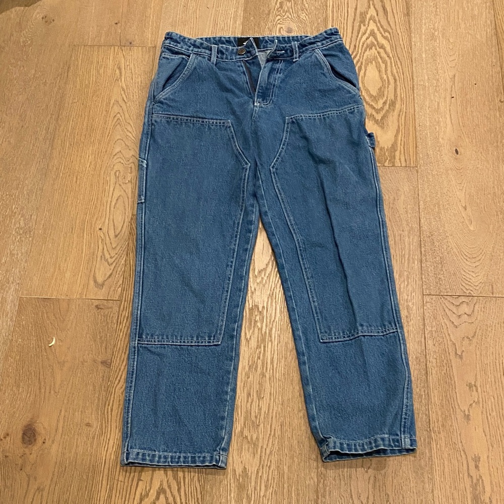 Stussy Relaxed Fit Blue Jeans